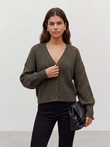 Geacă tricotată 'VMLea' de la VERO MODA pe verde