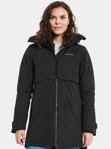 Veste outdoor 'Helle' Didriksons en noir : devant