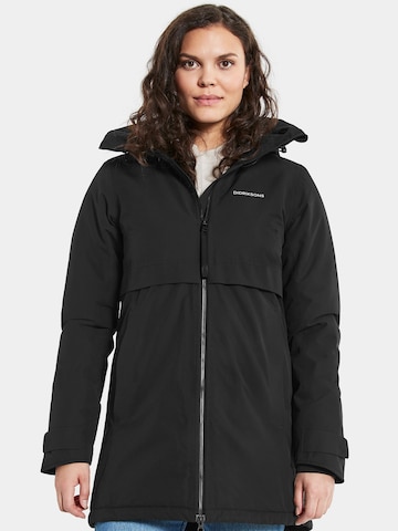 Didriksons Outdoor jacket 'Helle' in Black: front