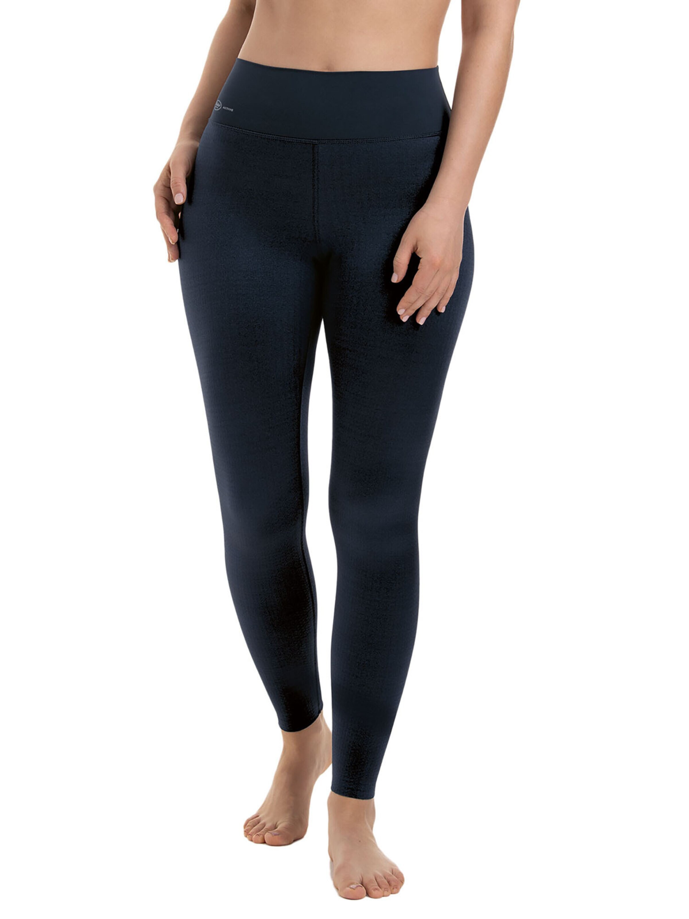 ANITA Skinny Workout Pants in Blue: front