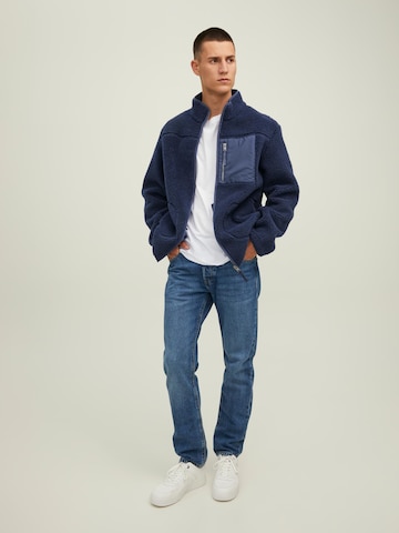 Veste en polaire 'Park' JACK & JONES en bleu