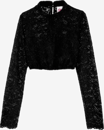 SPIETH & WENSKY Klederdracht blouse 'Andora' in Zwart: voorkant