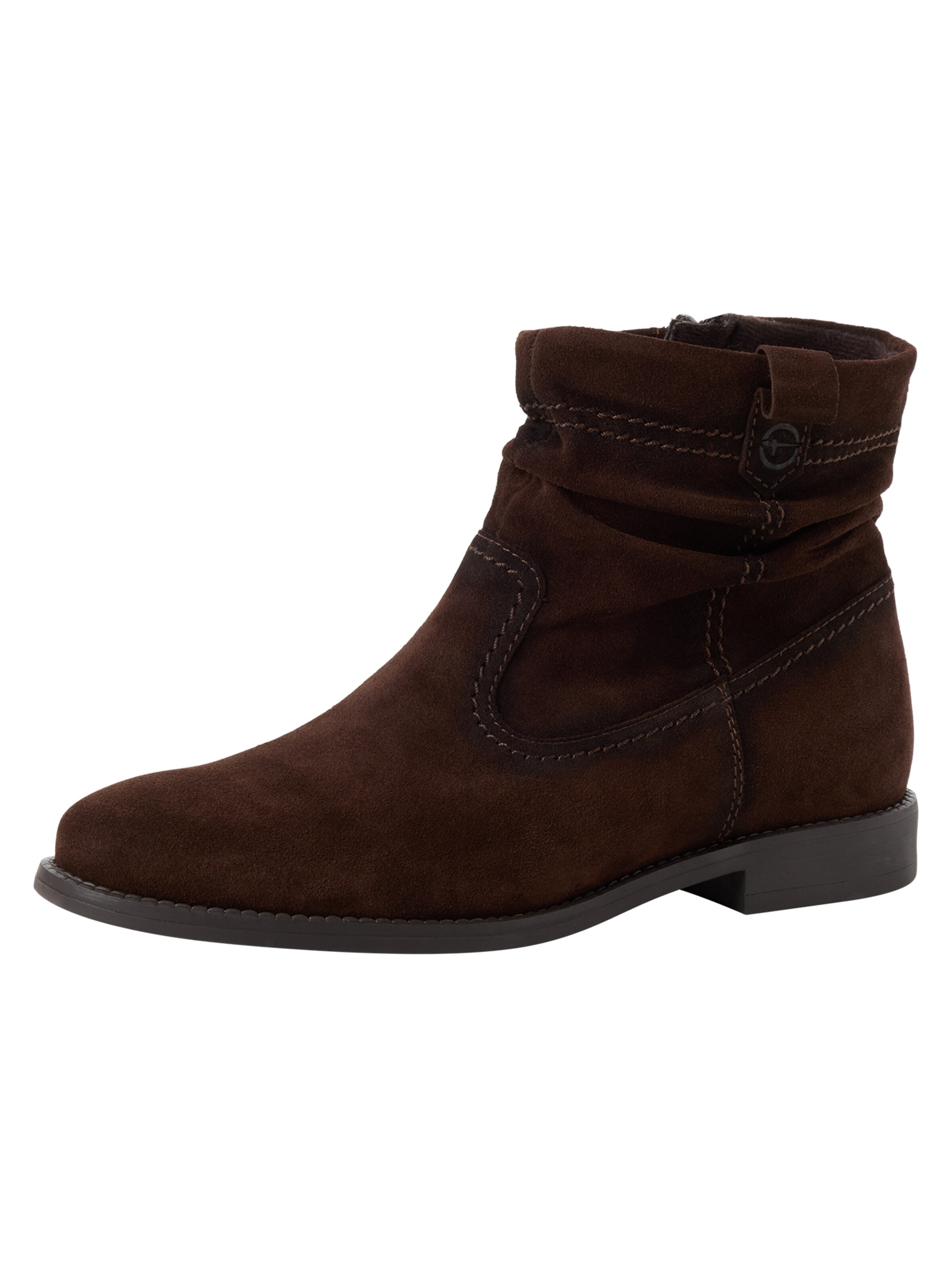 Bottines Tamaris en marron : devant