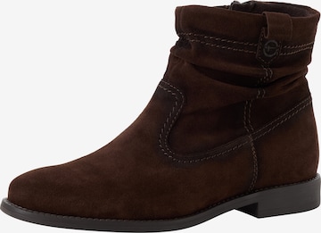 Bottines Tamaris en marron : devant