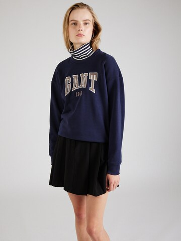 GANT Sweatshirt in Blauw: voorkant