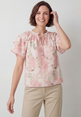 Usha Blouse in White: front
