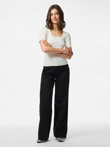 PIECES Pullover 'PCJuline ' i hvid