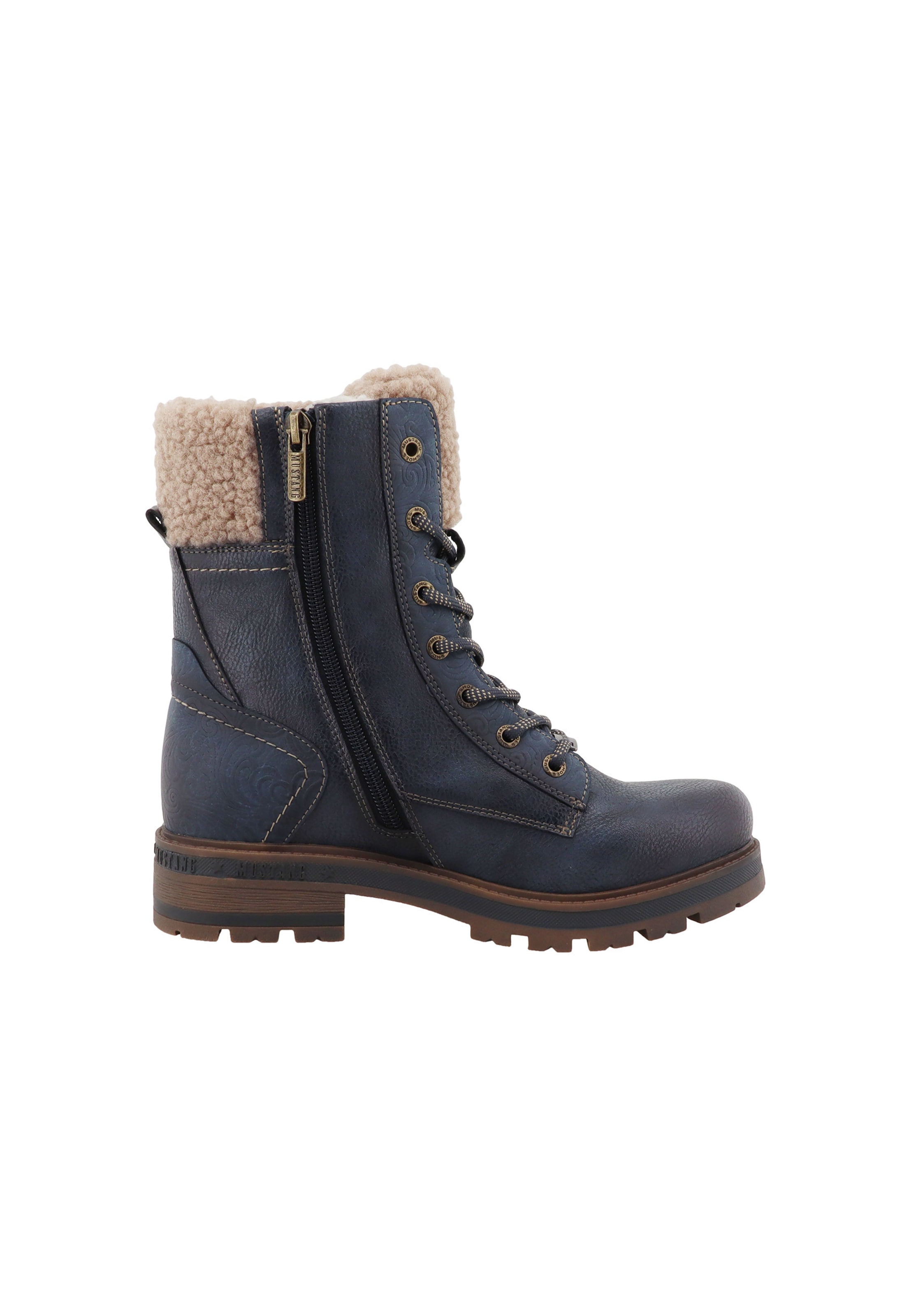 Stivaletto stringato di MUSTANG in blu