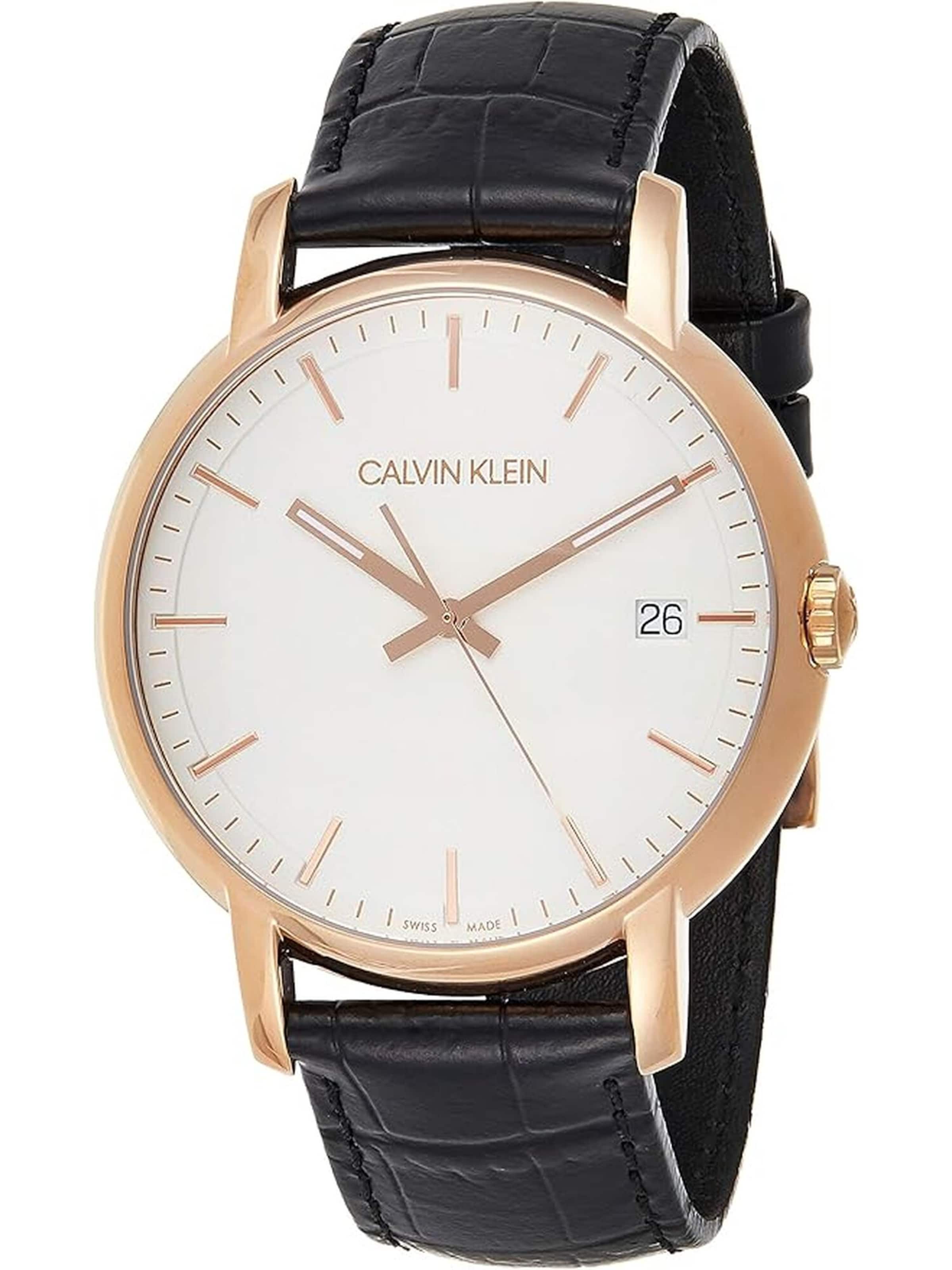 Montre à affichage analogique Calvin Klein - Uhren en argent : devant
