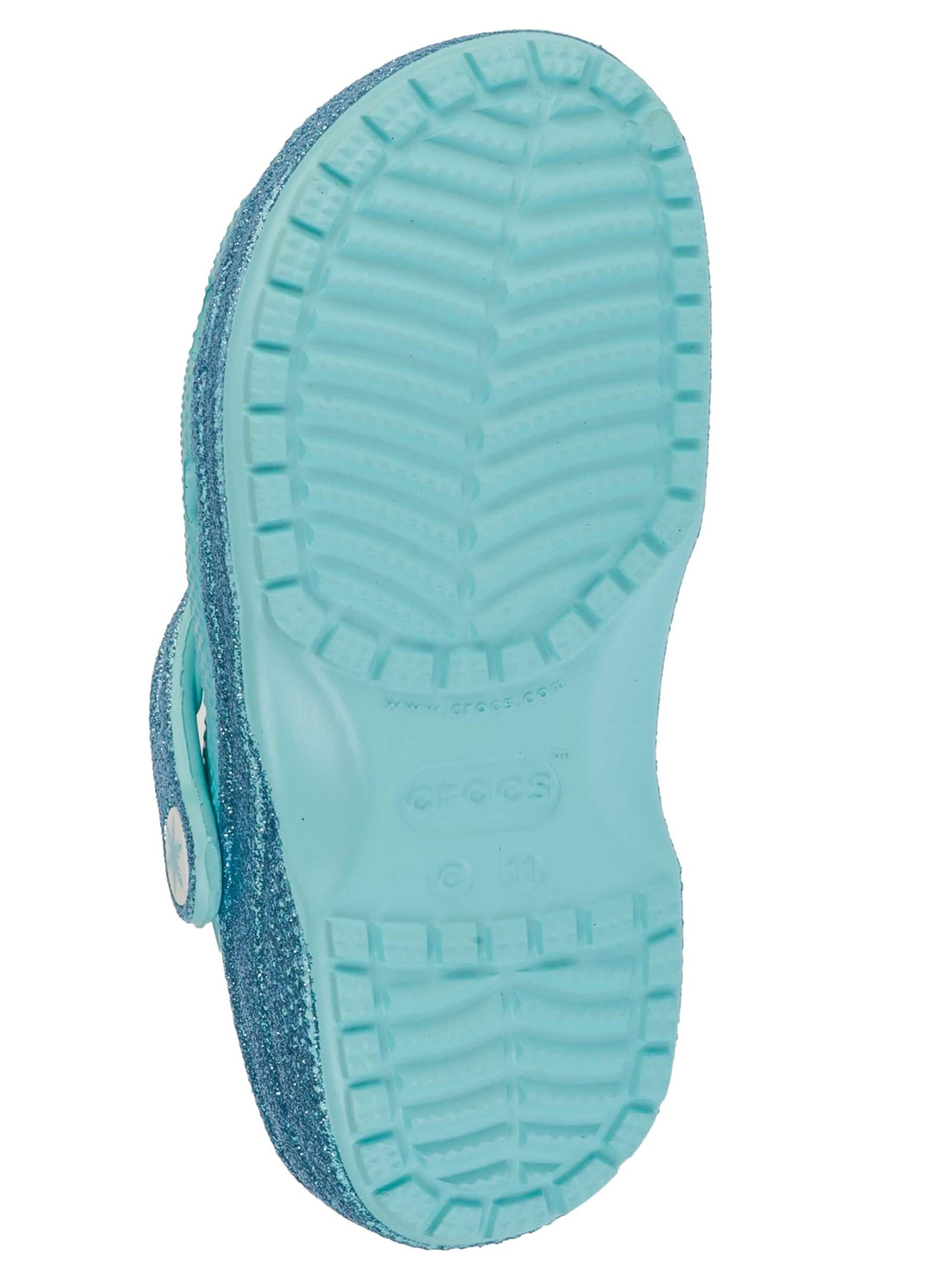 Crocs Sandal 'Crocs Classic Frozen Elsa Clog Kids' in Blue