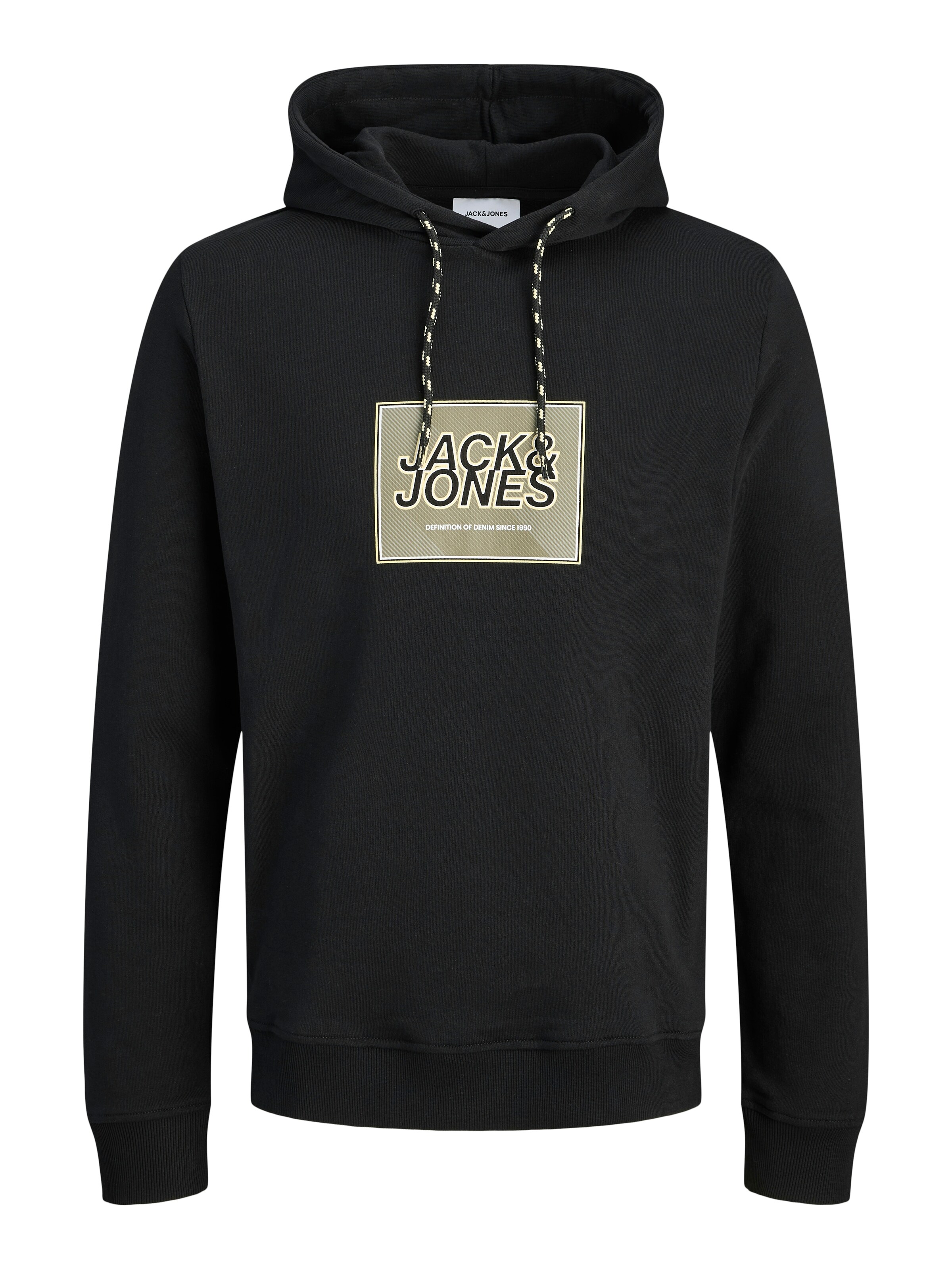 JACK & JONES Sweatshirt in Black: front