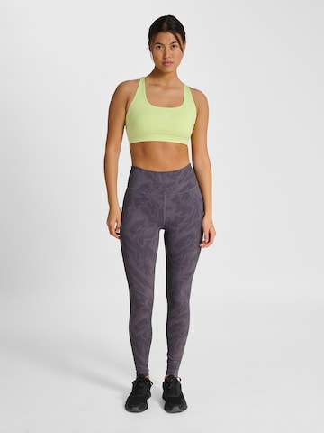 Hummel Korzetová Sportovní podprsenka 'Hiit Impact' – zelená