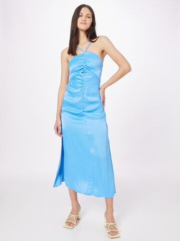 Warehouse - Vestido en azul: frente