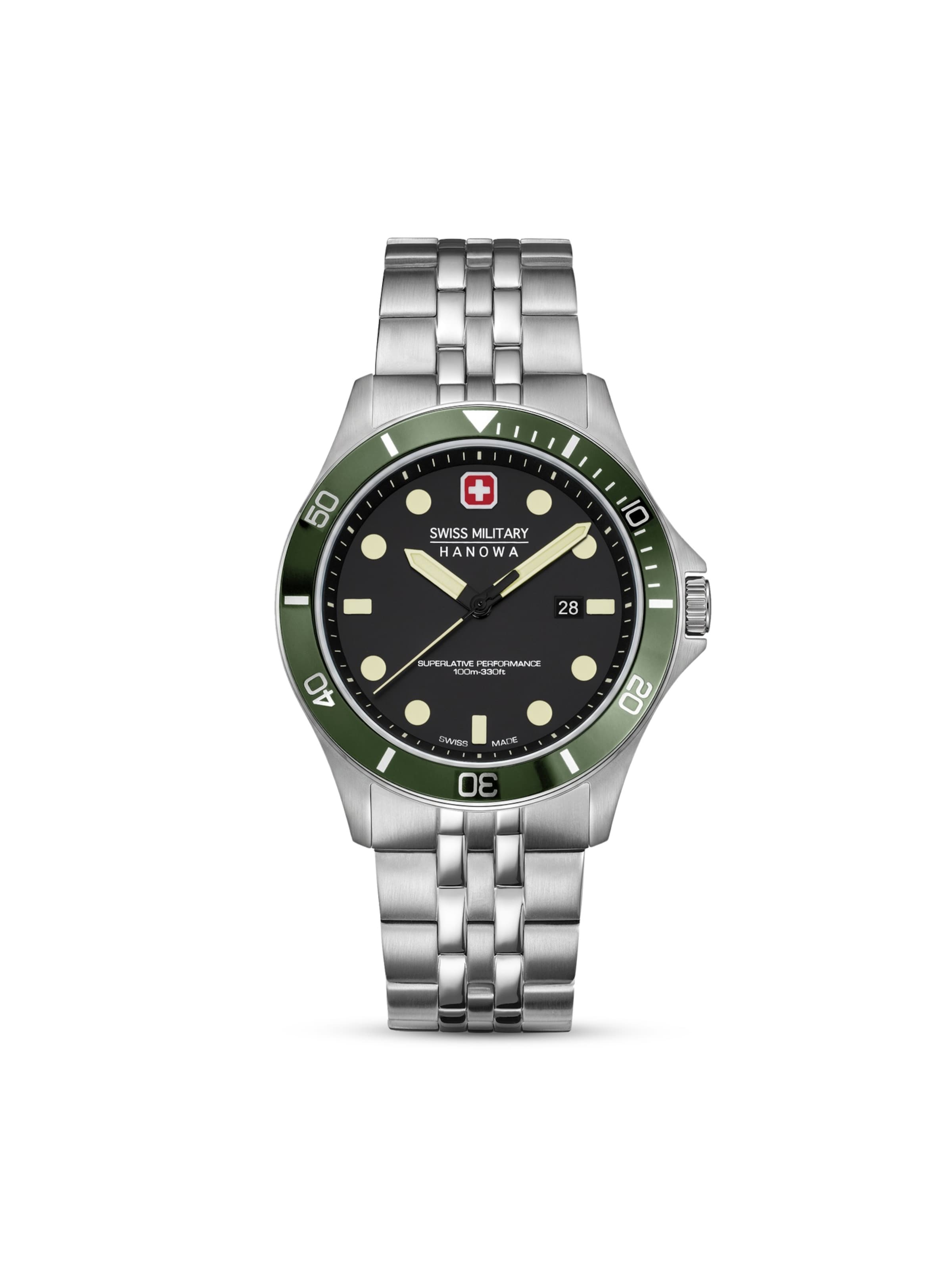 SWISS MILITARY HANOWA Analog watch in Silver: front