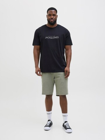 JACK & JONES regular Lærredsbukser i grøn