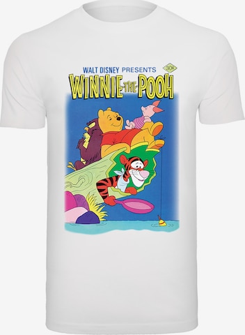 F4NT4STIC Shirt 'Winnie The Pooh Poster' in White: front