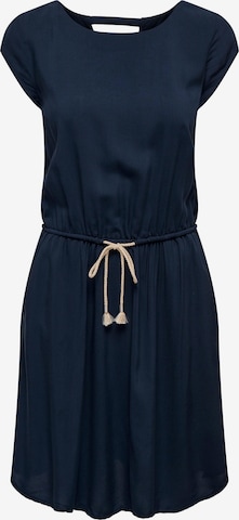 Robe 'YASMIN' ONLY en bleu : devant