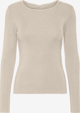 Maglietta 'Glory' di VERO MODA in beige: frontale