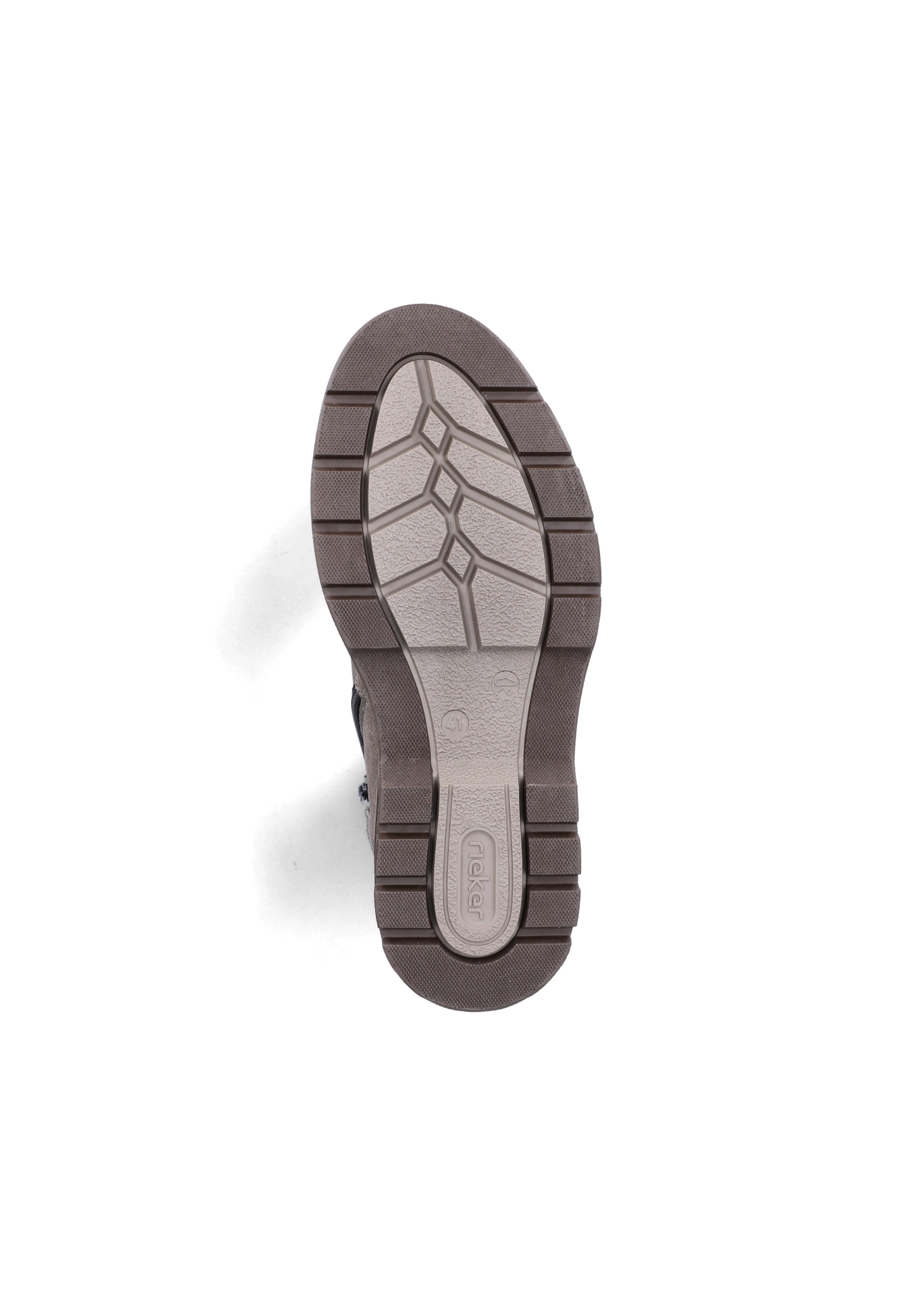 Rieker Schnürboots in Grau