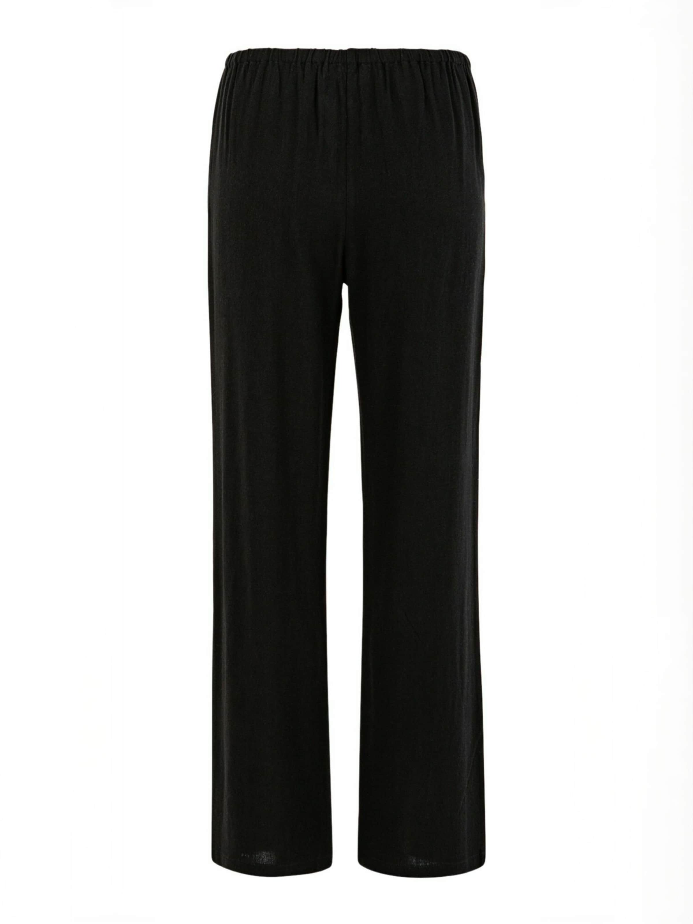 Regular Pantalon ' EMINA pants in linen - Sille ' Coster Copenhagen en noir