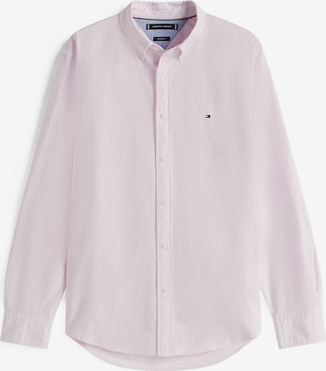 TOMMY HILFIGER Overhemd 'Heritage' in Roze: voorkant