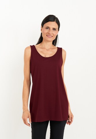 Seidel Moden Top in Rot: Vorderseite