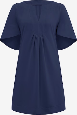 Rochie de la Imily Bela pe albastru: față