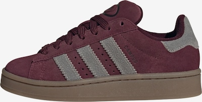 35,5 dydžio Sportbačiai 'Campus 00s' iš ADIDAS ORIGINALS, spalva – pilka / burgundiško vyno spalva, Prekių apžvalga