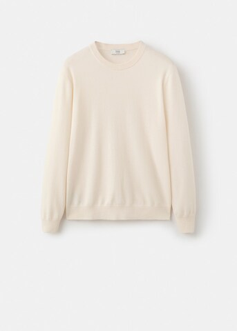 MANGO MAN Pullover in Weiß