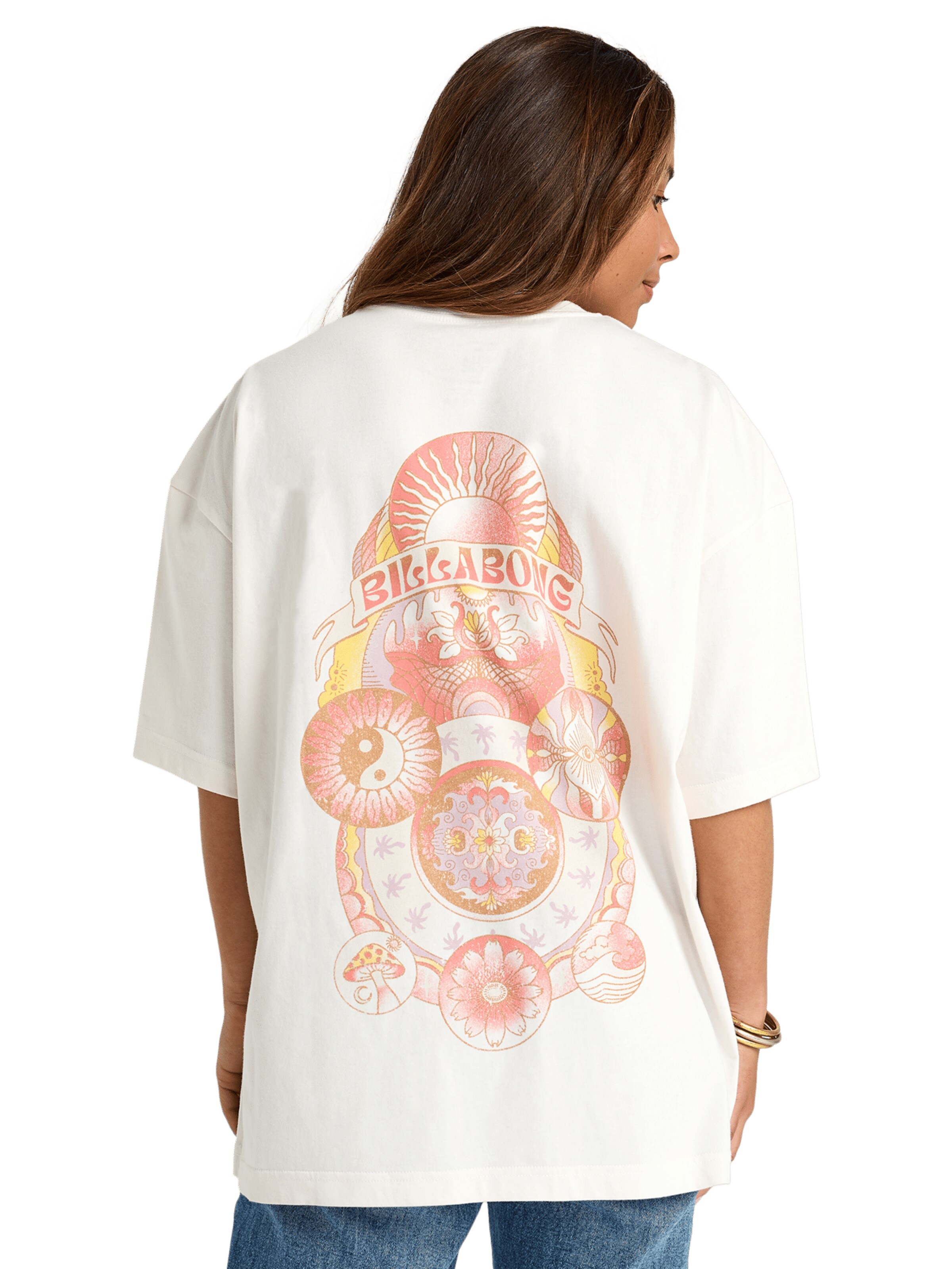 BILLABONG Shirt 'Surf Mandala' in White: front