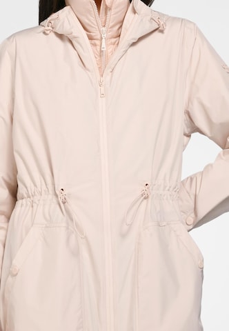 Parka mi-saison Basler en rose