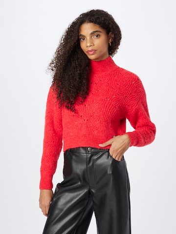 Superdry Sweater 'Pointelle' in Red: front