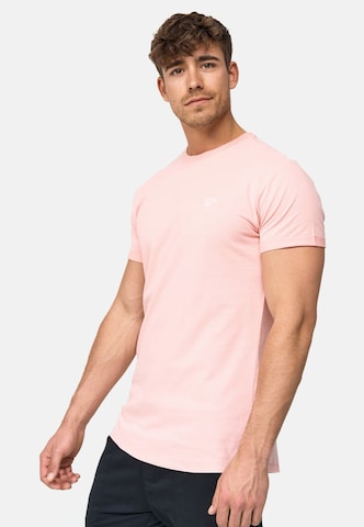 INDICODE JEANS Shirt ' Kloge ' in Roze