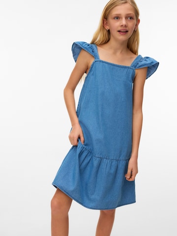 Vero Moda Girl Платье 'VMHOLLY' в Синий: спереди