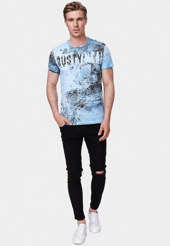 Rusty Neal T-Shirt in Blau
