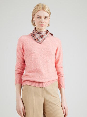 oranžinė VERO MODA Megztinis 'VMDoffy': priekis