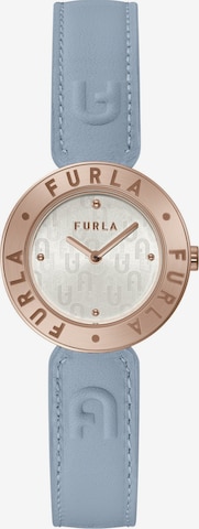 FURLA Analoguhr 'Furla essential' in Blau: predná strana