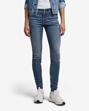 G-Star RAW Skinny Jeans in Blue: front