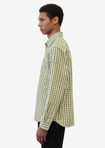 Regular fit Camicia di Marc O'Polo in verde