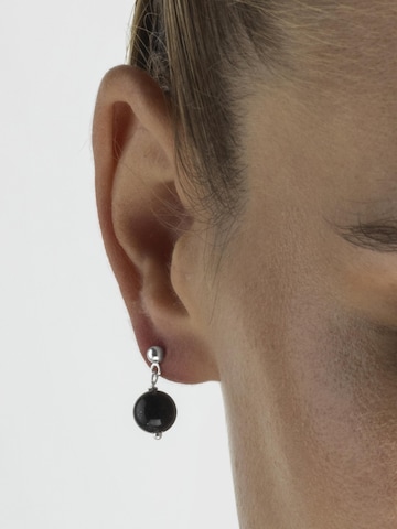 Luxenter - Pendientes 'Coleki' en negro