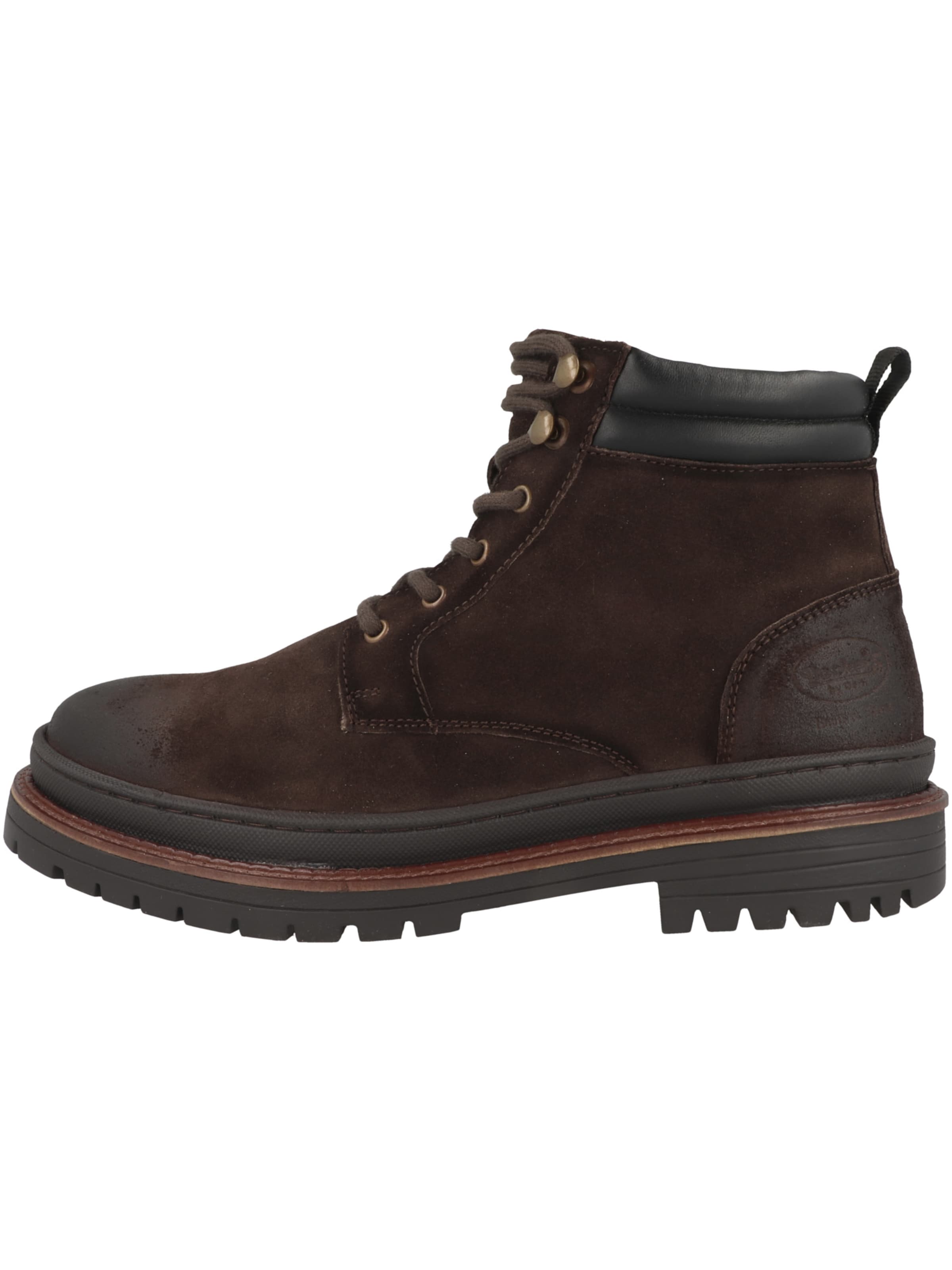 Dockers by Gerli Šnurovacie čižmy - Hnedá