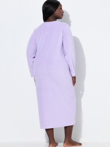 Ulla Popken Dlouhý župan – fialová