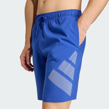 ADIDAS SPORTSWEAR Board shorts 'Big Bars' in Blue