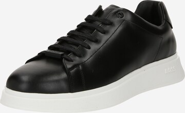 Sneaker low 'Bulton' de la BOSS pe negru: față