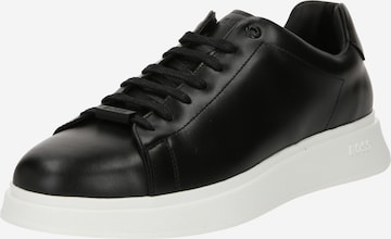 BOSS Black - Zapatillas deportivas bajas 'Bulton' en negro: frente