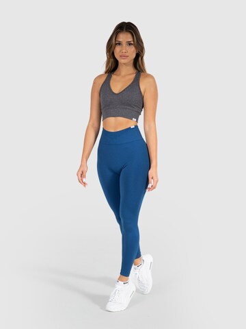 Smilodox Skinny Leggings 'Amaze Scrunch' in Blauw