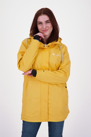 deproc Outdoorjacke 'Friesennerz ELLESMERE WMN' in hellgelb, Produktansicht