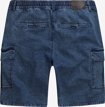 Men Plus Regular Jeans in Blauw