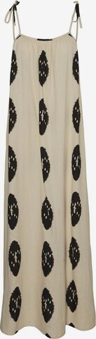 VERO MODA Jurk 'CARO' in Beige: voorkant