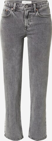 Abercrombie & Fitch Regular Jeans 'CLEAN' in Grey: front